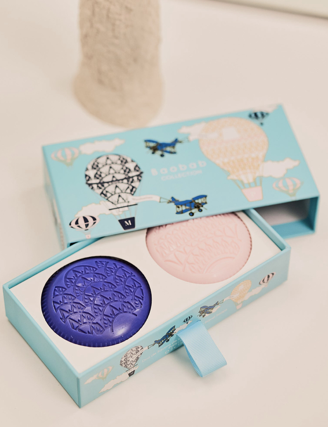 BAOBAB - Coffret Duo Savon solide MANHATTAN & PARIS