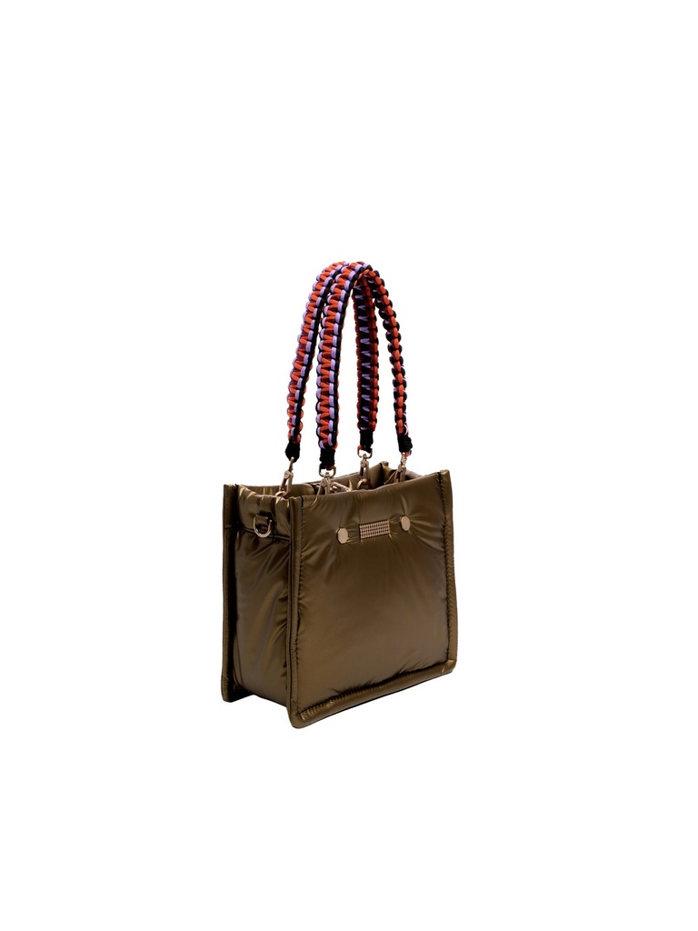 CLIO GOLDBRENNER - Sac à mains MINI FLEX Motion Bronze-Gold-Pink