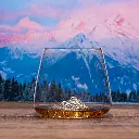 ALASKAN MAKET Verres Topo MONT BLANC et EVEREST decor mont blanc.webp