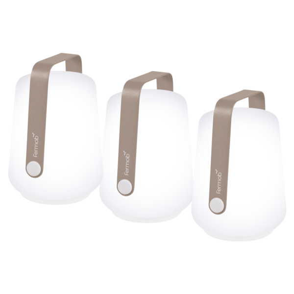 FERMOB - Lot de 3 Lampes portables H12 cm BALAD (2024)