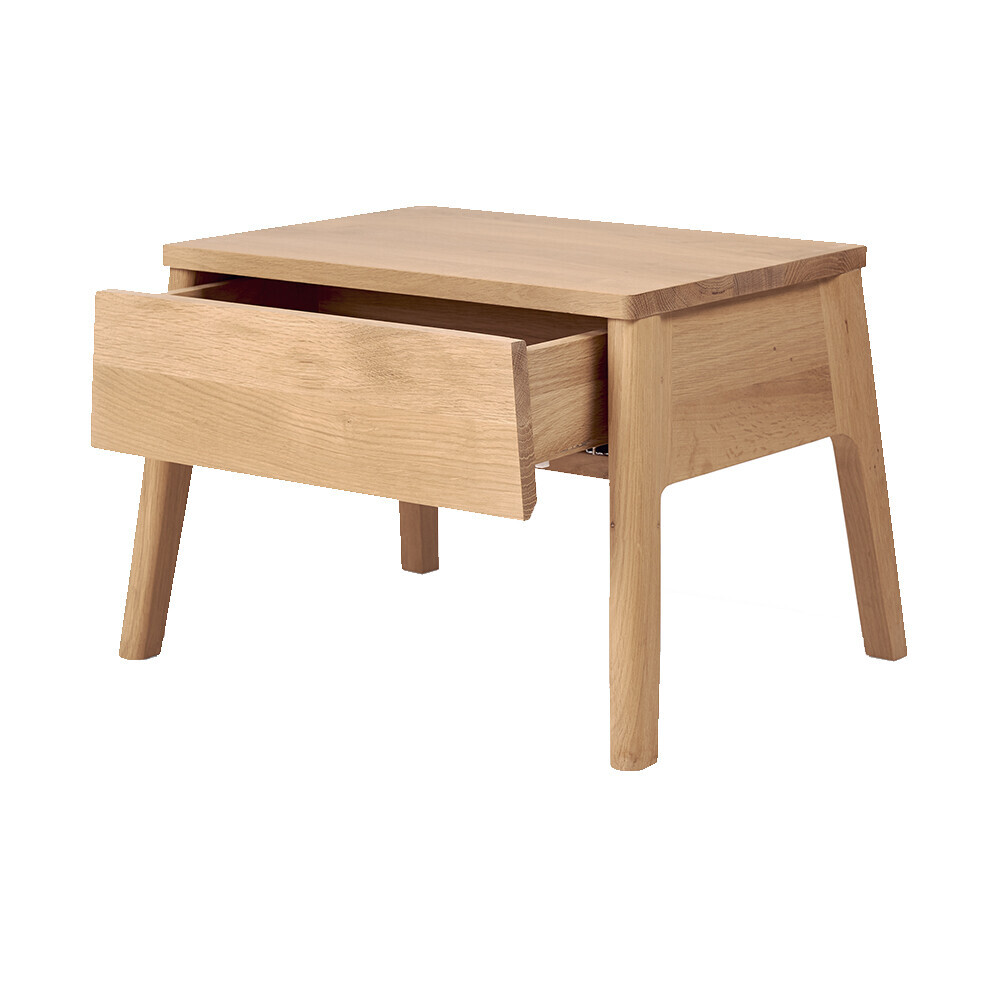 ETHNICRAFT - AIR Table de nuit 56 x 44 x H 37cm CHÊNE