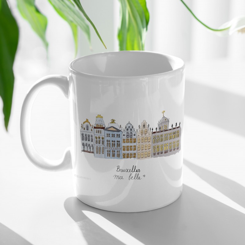 BELGE UNE FOIS - Mug WAAR IS DA FEESTJE (copie)