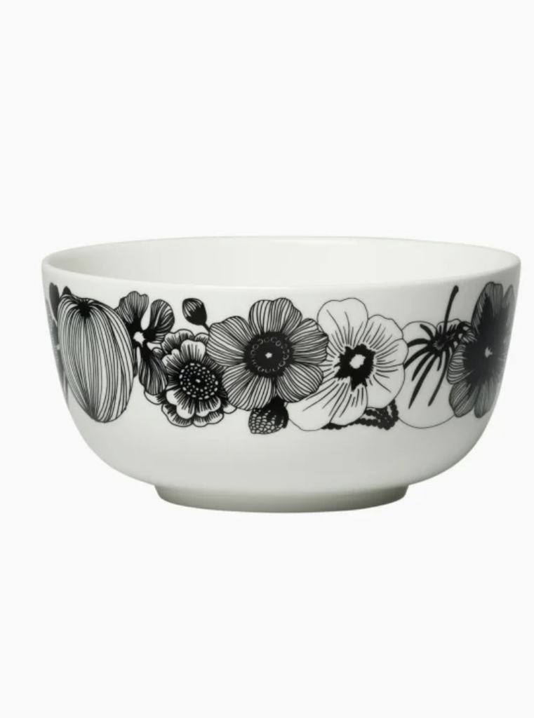 MARIMEKKO - Bol 9dl SIIRTOLAPUUTARHA Bowl Black/White