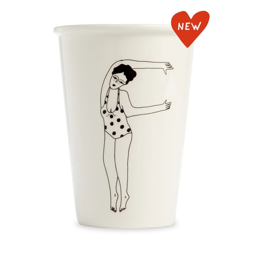 HELEN B - Tasse XL LETTRE F