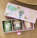 BAOBAB - Coffret TRIO TRAVEL Candles (Singapore - Athens - Paris)