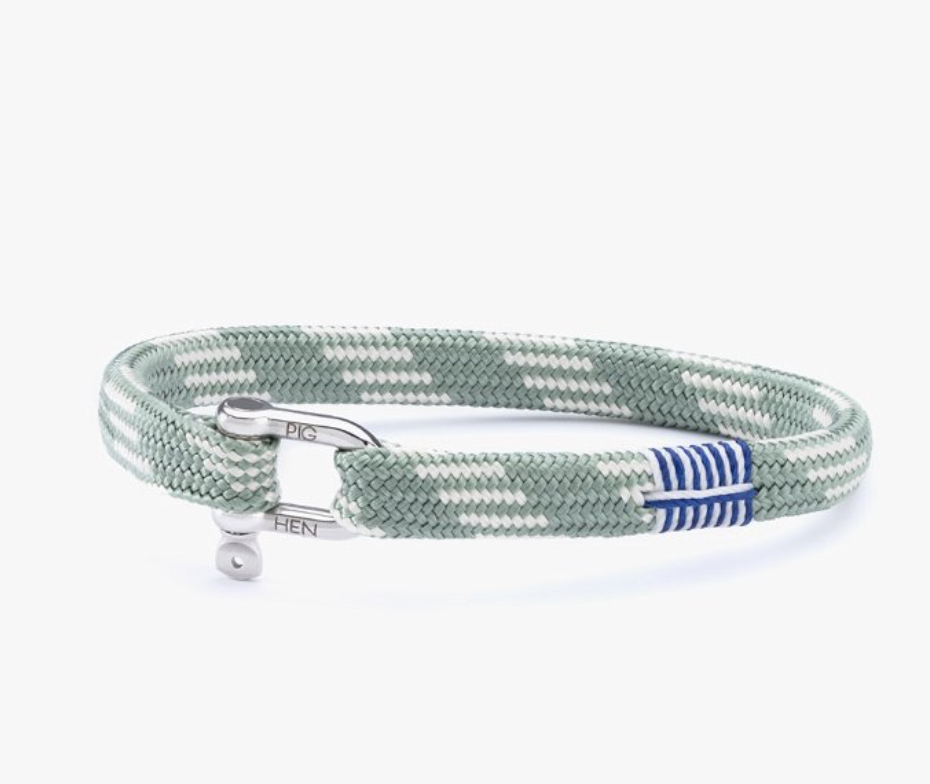 PIG & HEN - VICIOUS VIK - ATLAS GREEN CREAM | SILVER