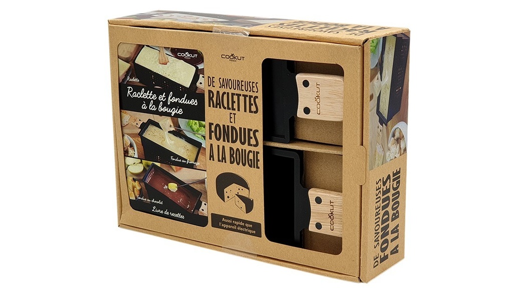 COOKUT - Coffret raclette à la bougie