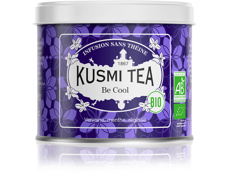 KUSMI TEA - BE COOL Bio infusion verveine (boite 90g)