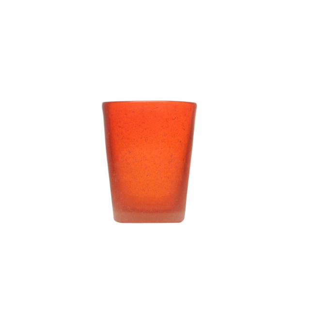 MEMENTO - Verre soufflé LINEA BALY Orange