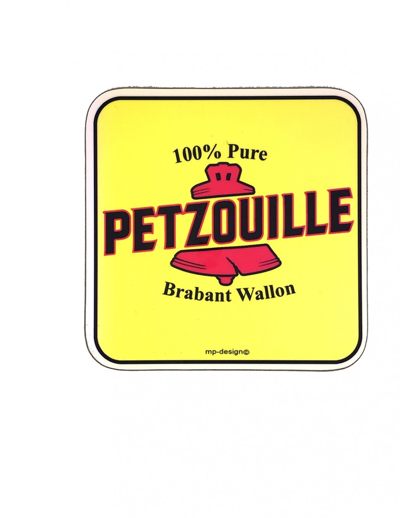 MP DESIGN - Sous bock MAT "Petzouille"