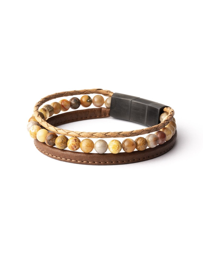 Gemini - Bracelet OLYMPUS Triple beige