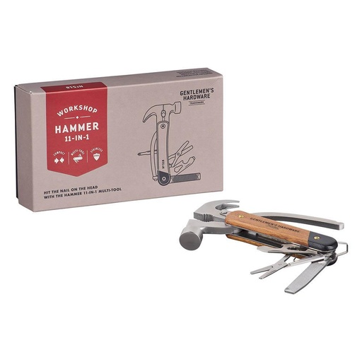 Gentlemen’s Hardware - HAMMER 11 IN 1 MULTI TOOL