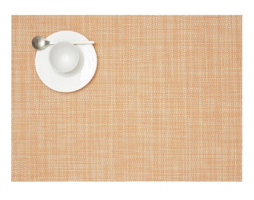 CHILEWICH - Set Rectangulaire BASKETWEAVE cantaloupe (Pack de 2)