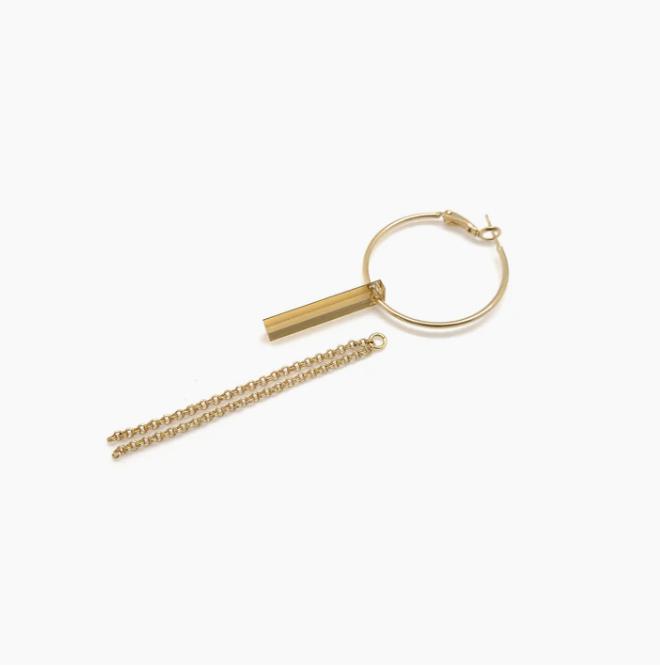 TELLMEE - Accessoire de Boucle d'Oreille TIKA CHAINE Twin