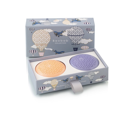 BAOBAB - Coffret Duo Savon solide WOMEN & GENTLEMEN