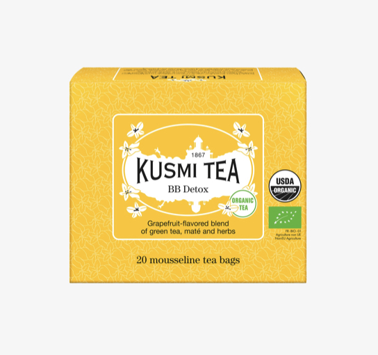 KUSMI TEA - Mousseline BB DETOX (boite 20 sachets)