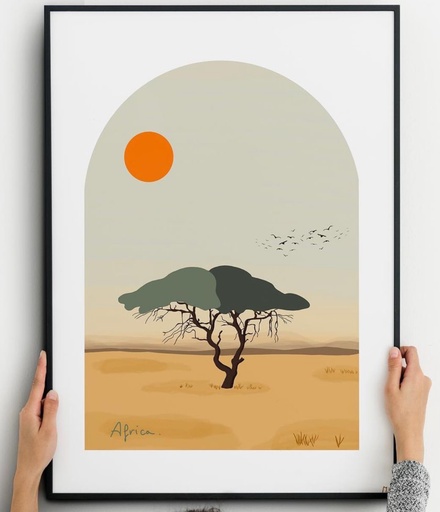 Caraboutcha - Poster AFRICA 50x70