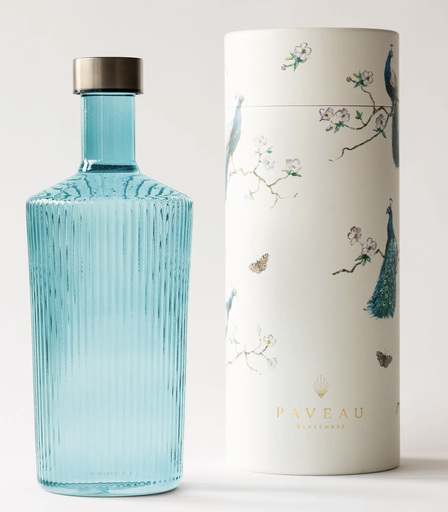 PAVEAU - Carafe LUCKY Bottle (Bleu)